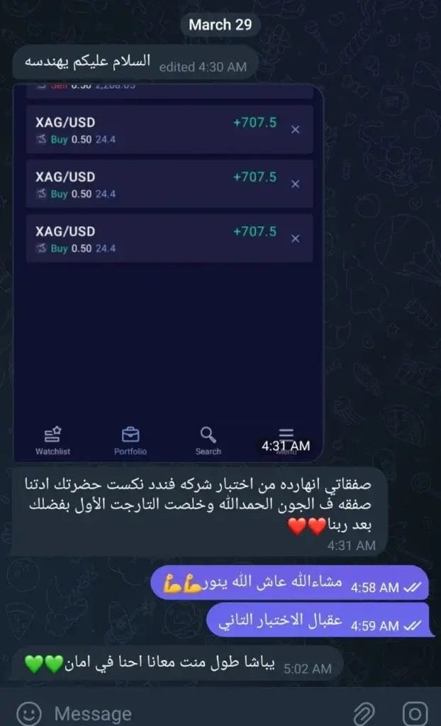 تقييمات العملاء لدينا لتوصيات فوركس تليجرام
